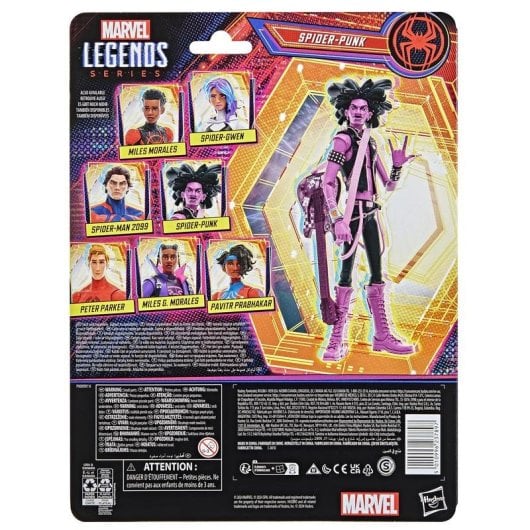 Figure de jouet Marvel G03255X0 Multicolore Plastique articulée