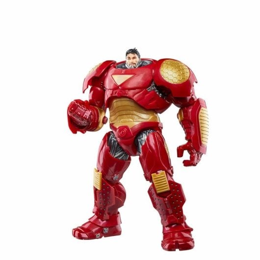 Actionfigur Hasbro Marvel Legends Hulkbuster Gold Rot 23 cm inkl. 7 Zubehör