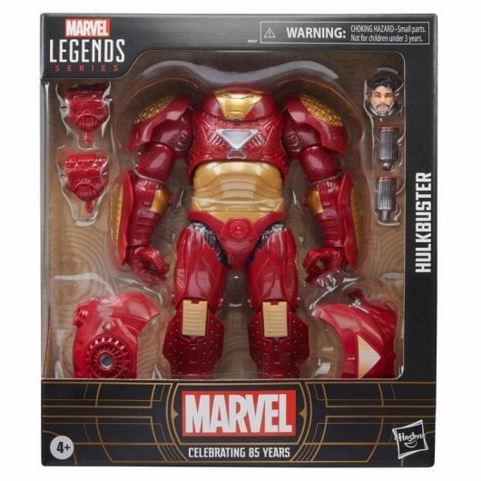 Actionfigur Hasbro Marvel Legends Hulkbuster Gold Rot 23 cm inkl. 7 Zubehör