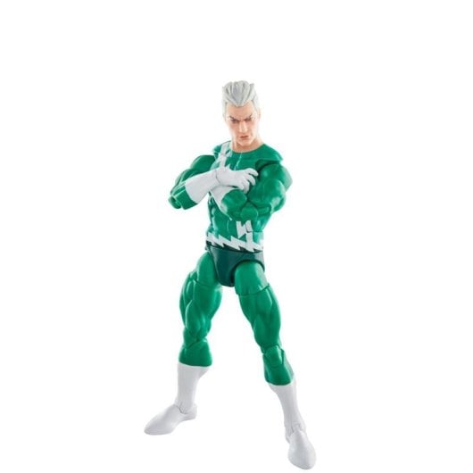 Actionfigur Hasbro Marvel Legends Series Quicksilver grün weiß beweglich