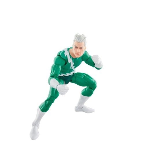 Actionfigur Hasbro Marvel Legends Series Quicksilver grün weiß beweglich