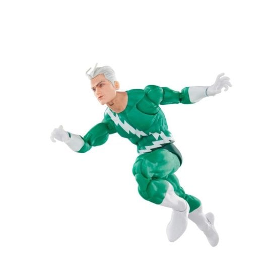Actionfigur Hasbro Marvel Legends Series Quicksilver grün weiß beweglich