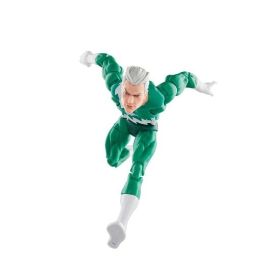 Actionfigur Hasbro Marvel Legends Series Quicksilver grün weiß beweglich