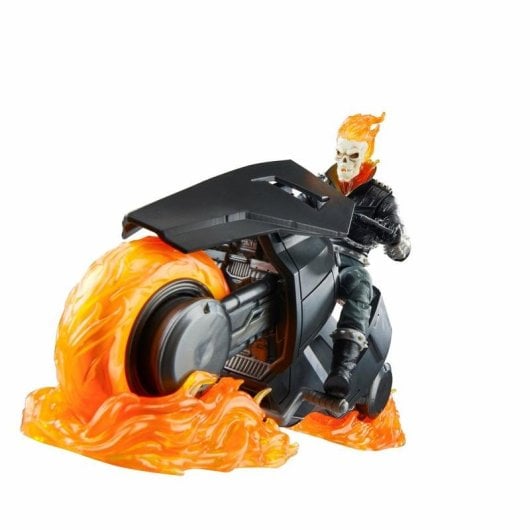 Spielfigur Hasbro Marvel Legends Series Ghost Rider Danny Ketch Multicolor mit Fahrzeug
