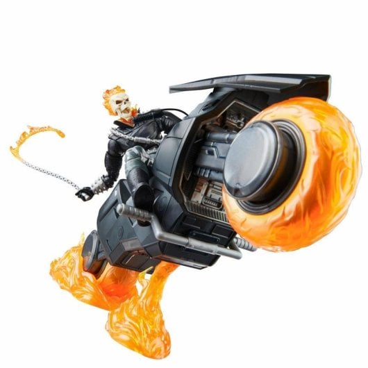 Spielfigur Hasbro Marvel Legends Series Ghost Rider Danny Ketch Multicolor mit Fahrzeug
