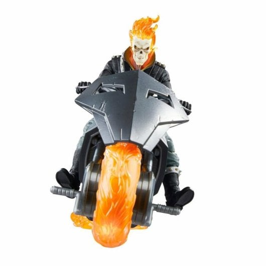 Spielfigur Hasbro Marvel Legends Series Ghost Rider Danny Ketch Multicolor mit Fahrzeug