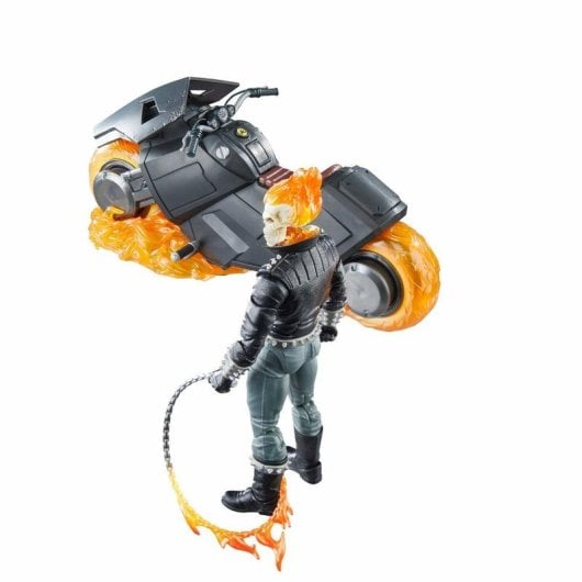 Spielfigur Hasbro Marvel Legends Series Ghost Rider Danny Ketch Multicolor mit Fahrzeug