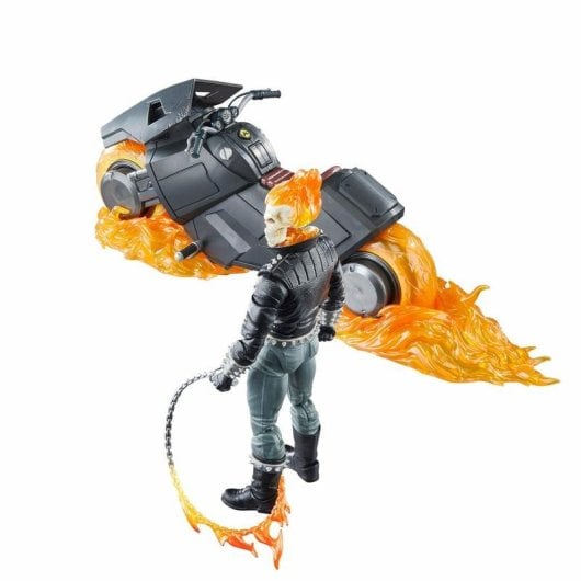 Spielfigur Hasbro Marvel Legends Series Ghost Rider Danny Ketch Multicolor mit Fahrzeug