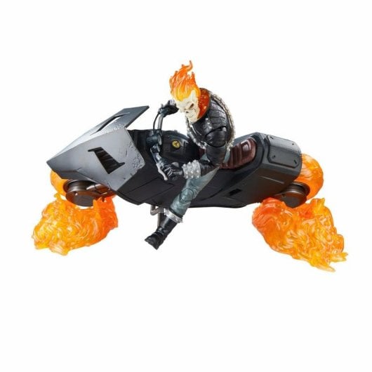 Spielfigur Hasbro Marvel Legends Series Ghost Rider Danny Ketch Multicolor mit Fahrzeug