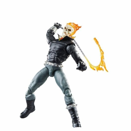 Spielfigur Hasbro Marvel Legends Series Ghost Rider Danny Ketch Multicolor mit Fahrzeug
