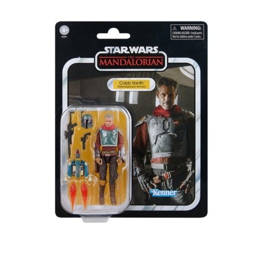 Figure de collection Hasbro Star Wars The Vintage Collection Cobb Vanth Armure Mandalorian Multicolore