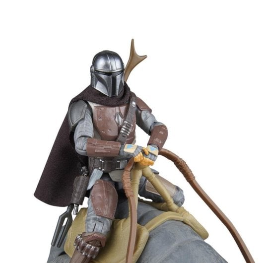 Figura de juguete Hasbro Star Wars The Vintage Collection Blurrg y The Mandalorian pack multicolor