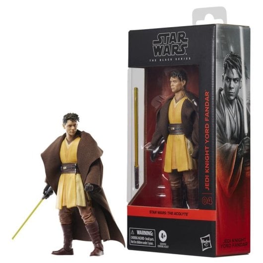 Figura Star Wars Hasbro Jedi Knight Yord Fandar Multicolor articulada 15 cm
