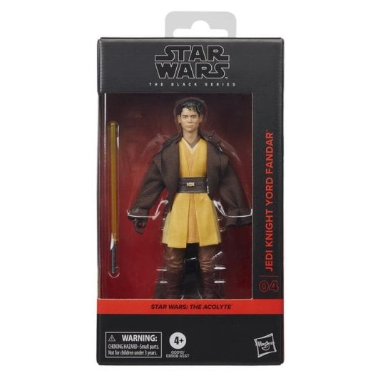Figura Star Wars Hasbro Jedi Knight Yord Fandar Multicolor articulada 15 cm