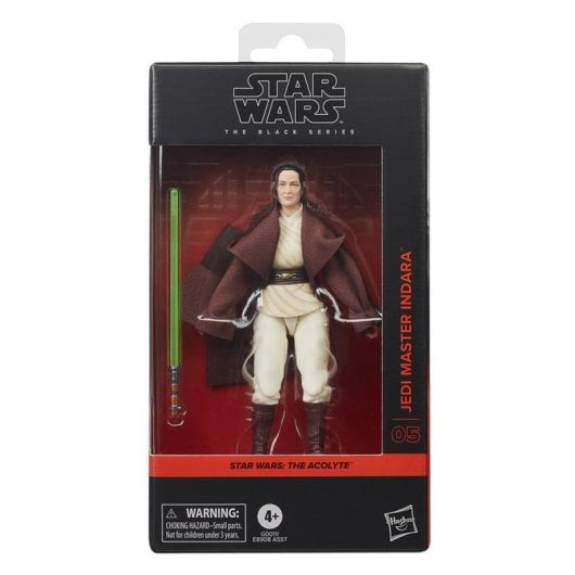 Figura de Juguete Hasbro Star Wars The Black Series Jedi Master Indara Multicolor