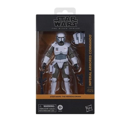 Figure de jouet Hasbro Star Wars The Black Series Imperial Armored Commando multicolore