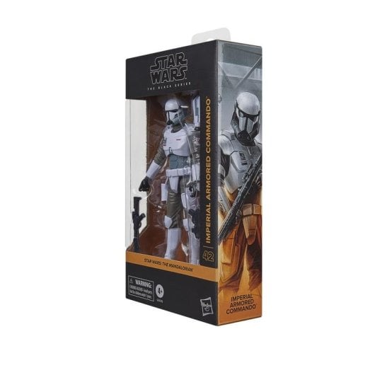 Figure de jouet Hasbro Star Wars The Black Series Imperial Armored Commando multicolore