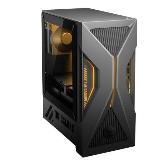 PC Sobremesa Asus TUF Gaming T500MV-07240H0590 Intel Core i7-13620H 32GB 1TB SSD RTX 5060 Sin SO Gris Eclipse Solar