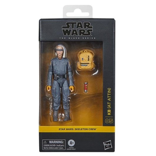 Figur Hasbro Star Wars The Black Series KB (At Attin) Multicolor Zubehör