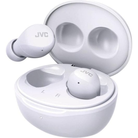 Auricolari JVC HA-Z66T true wireless Bluetooth per chiamate e musica bianchi