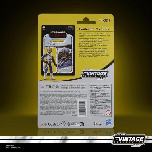 Figura de Juguete Hasbro Star Wars The Vintage Collection Lieutenant Callahan Multicolor