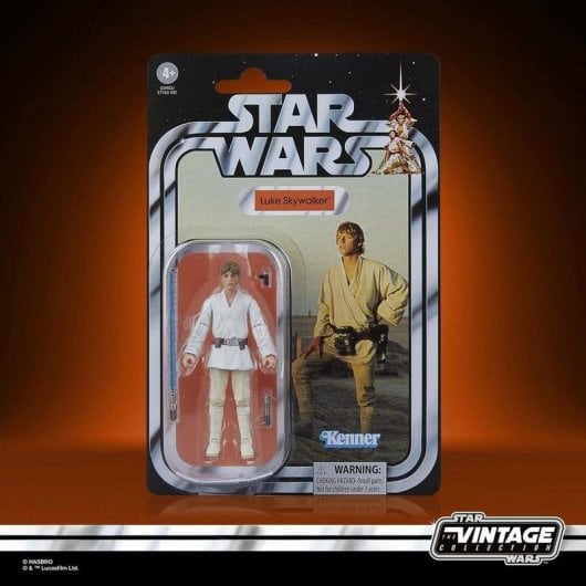 Figura de Juguete Hasbro Star Wars The Vintage Collection Luke Skywalker Multicolor
