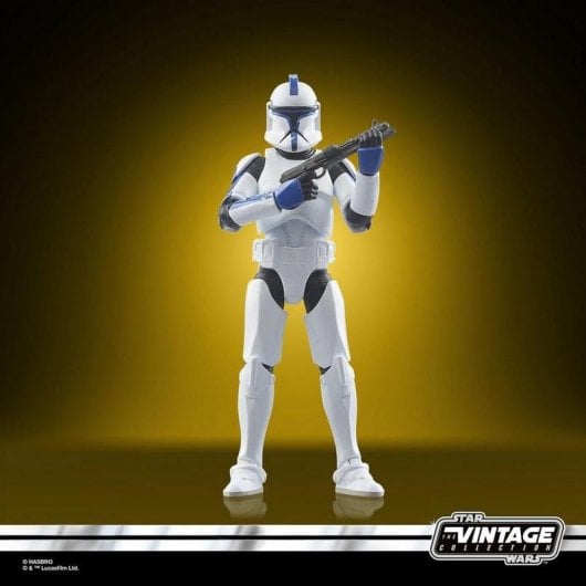 Figurine Hasbro Star Wars The Vintage Collection Clone Trooper Lieutenant Multicolore