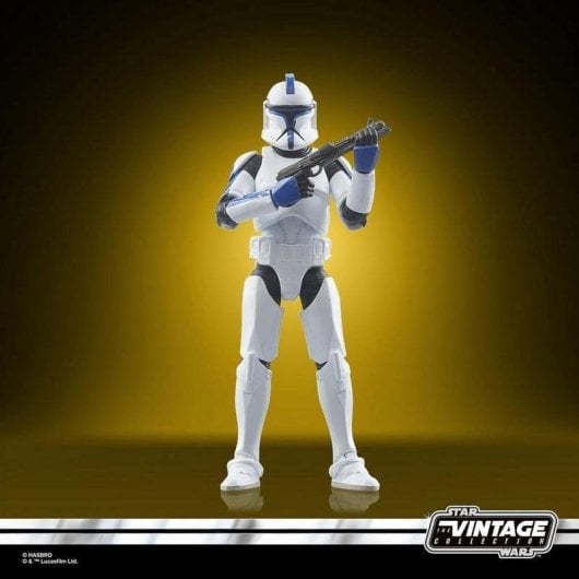 Figura Hasbro Star Wars The Vintage Collection Clone Trooper Lieutenant Multicolor 95 mm