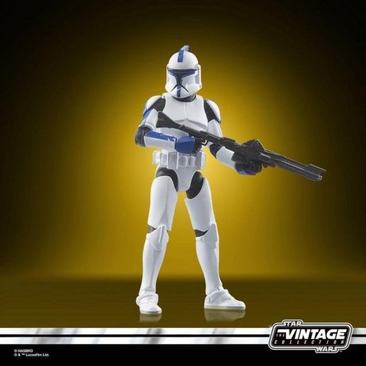 Figura Hasbro Star Wars The Vintage Collection Clone Trooper Lieutenant Multicolor 95 mm