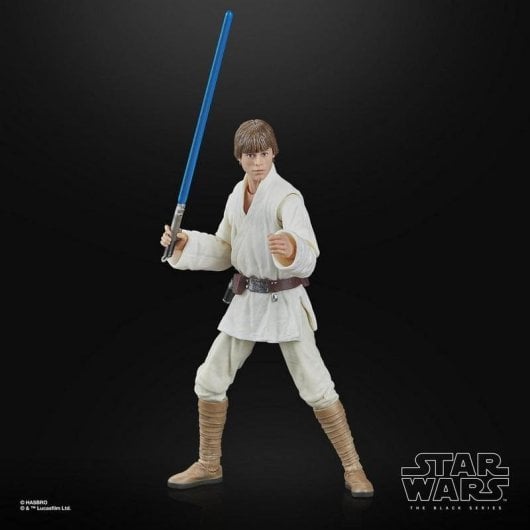 Figure de jouet Hasbro Star Wars The Black Series Luke Skywalker avec accessoires