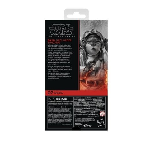 Figur Hasbro Star Wars The Black Series Bazil (Jedi Order Tracker) bewegliche Teile