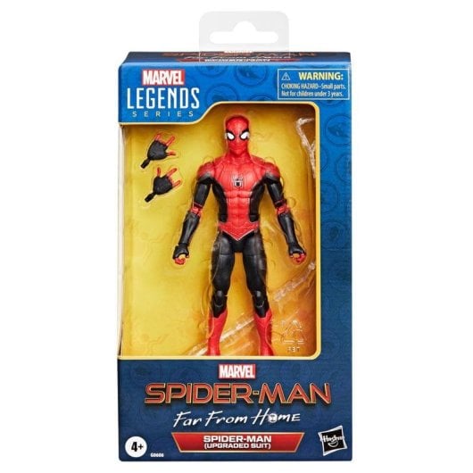 Figurine Hasbro Marvel Legends Series Spider-Man Costume Amélioré 20 articulations