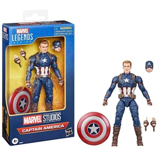 Actionfigur Hasbro Marvel Legends Series Captain America Multicolor 20 Gelenke
