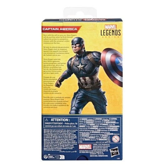 Actionfigur Hasbro Marvel Legends Series Captain America Multicolor 20 Gelenke