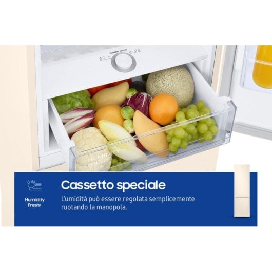 Réfrigérateur combiné Samsung RB38C603DEL No Frost 203 cm 390 L D Sable WiFi