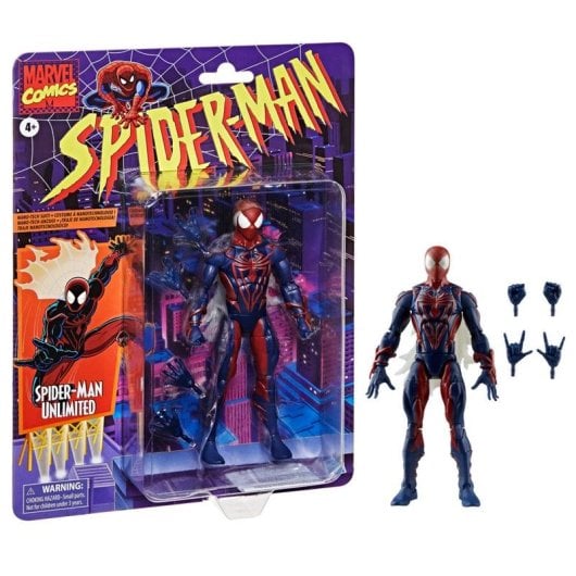 Spielfigur Hasbro Marvel Legends Series Spider-Man Unlimited Multicolor, 20 Gelenkpunkte