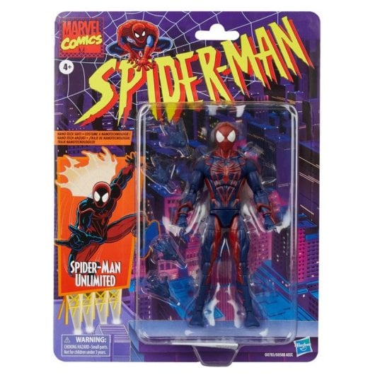 Spielfigur Hasbro Marvel Legends Series Spider-Man Unlimited Multicolor, 20 Gelenkpunkte