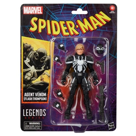Spielfigur Hasbro Marvel Legends Agent Venom Flash Thompson Multicolor beweglich