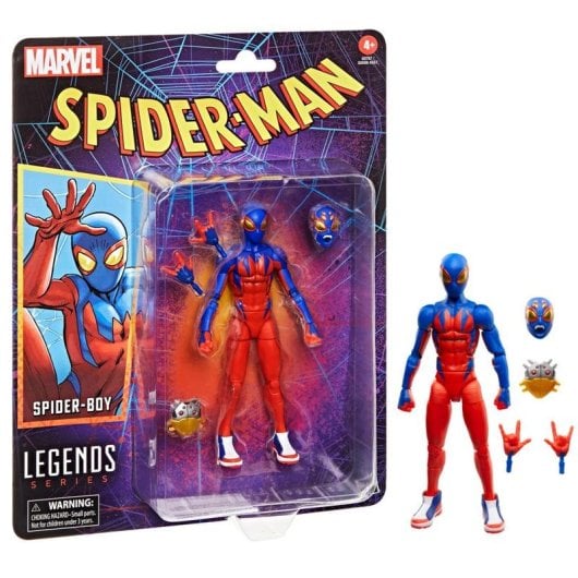 Spielfigur Hasbro Marvel Legends Series Spider-Boy Multicolor Bewegliche Teile