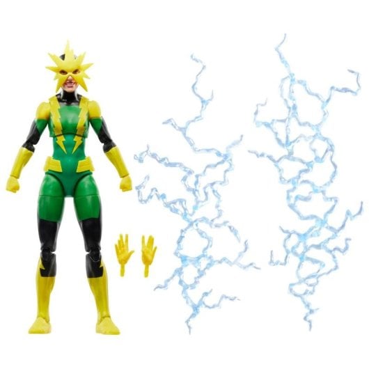 Figur Hasbro Marvel Legends Electro (Francine Frye) beweglich Multicolor