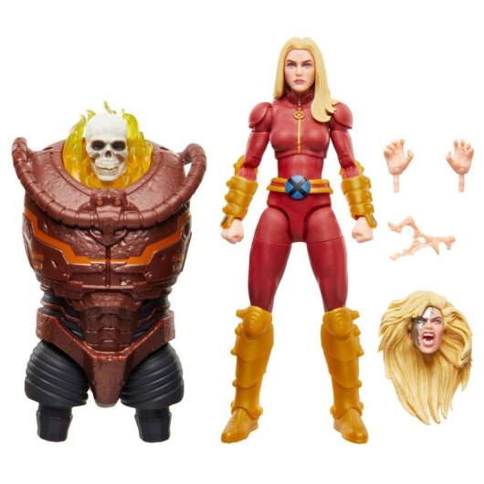 Spielfigur Hasbro Marvel Legends Series Husk Multicolor bewegliche Teile