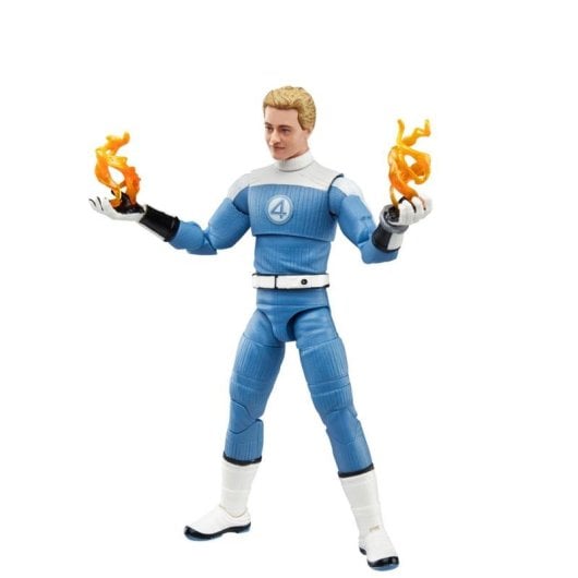 Figur Hasbro Marvel Legends Series Johnny Storm Multicolor Zubehören