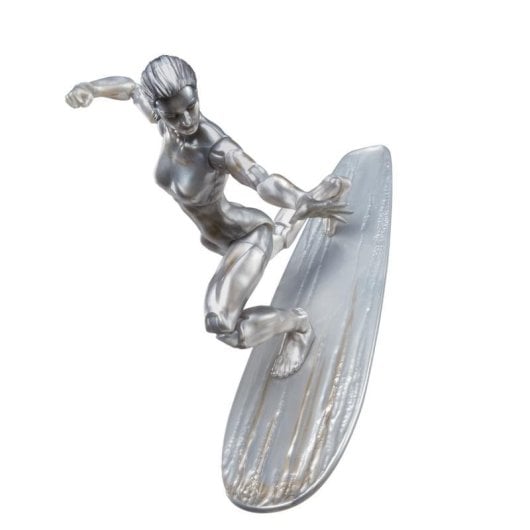 Spielfigur Hasbro Marvel Legends Series Silver Surfer Silber 15 cm Zubehör