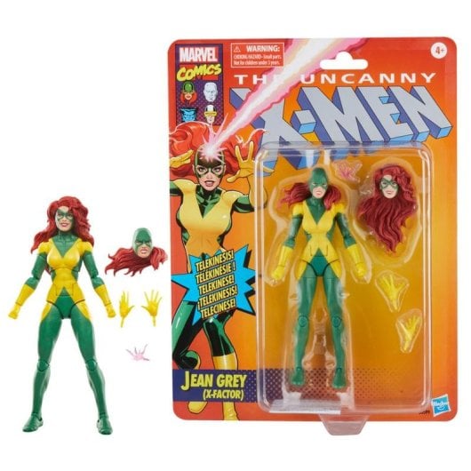 Figurine Hasbro Marvel Legends Jean Grey X-Factor articulations multiples accessoires