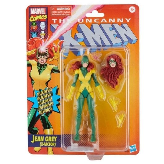Figurine Hasbro Marvel Legends Jean Grey X-Factor articulations multiples accessoires