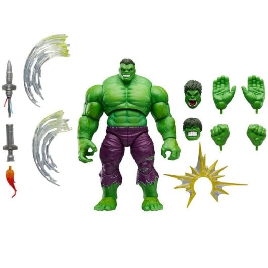 Actionfigur Hasbro Marvel Legends Maximum Series Hulk 30 Bewegungspunkte Multicolor