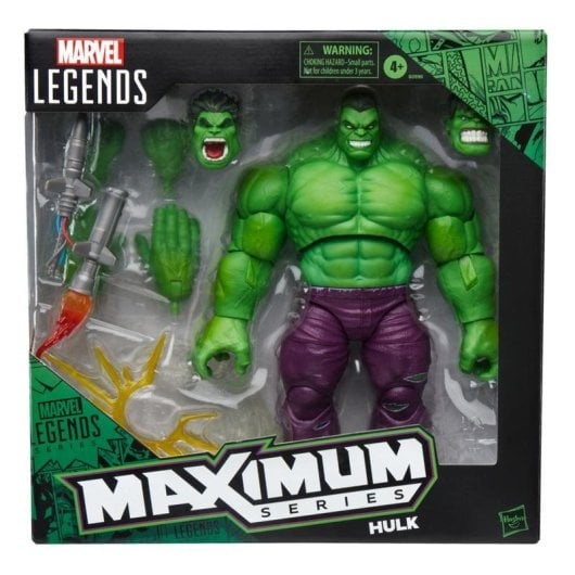 Actionfigur Hasbro Marvel Legends Maximum Series Hulk 30 Bewegungspunkte Multicolor