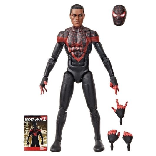 Figurine Hasbro Marvel Legends Series Ultimate Miles Morales Spider-Man 20 articulations
