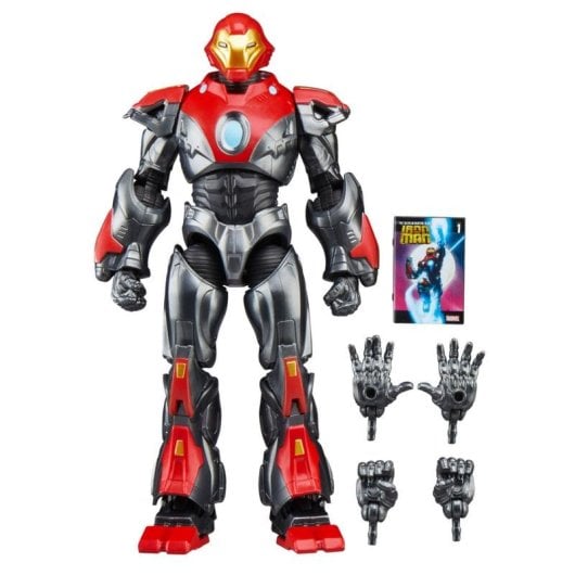 Actionfigur Hasbro Marvel Legends Series Ultimate Iron Man 20 Gelenke 4 Zubehör
