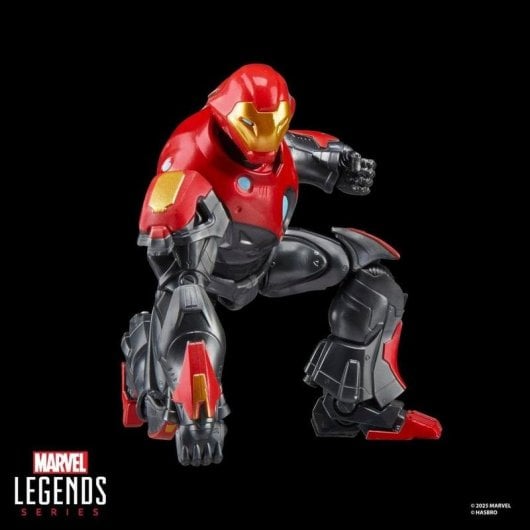 Actionfigur Hasbro Marvel Legends Series Ultimate Iron Man 20 Gelenke 4 Zubehör